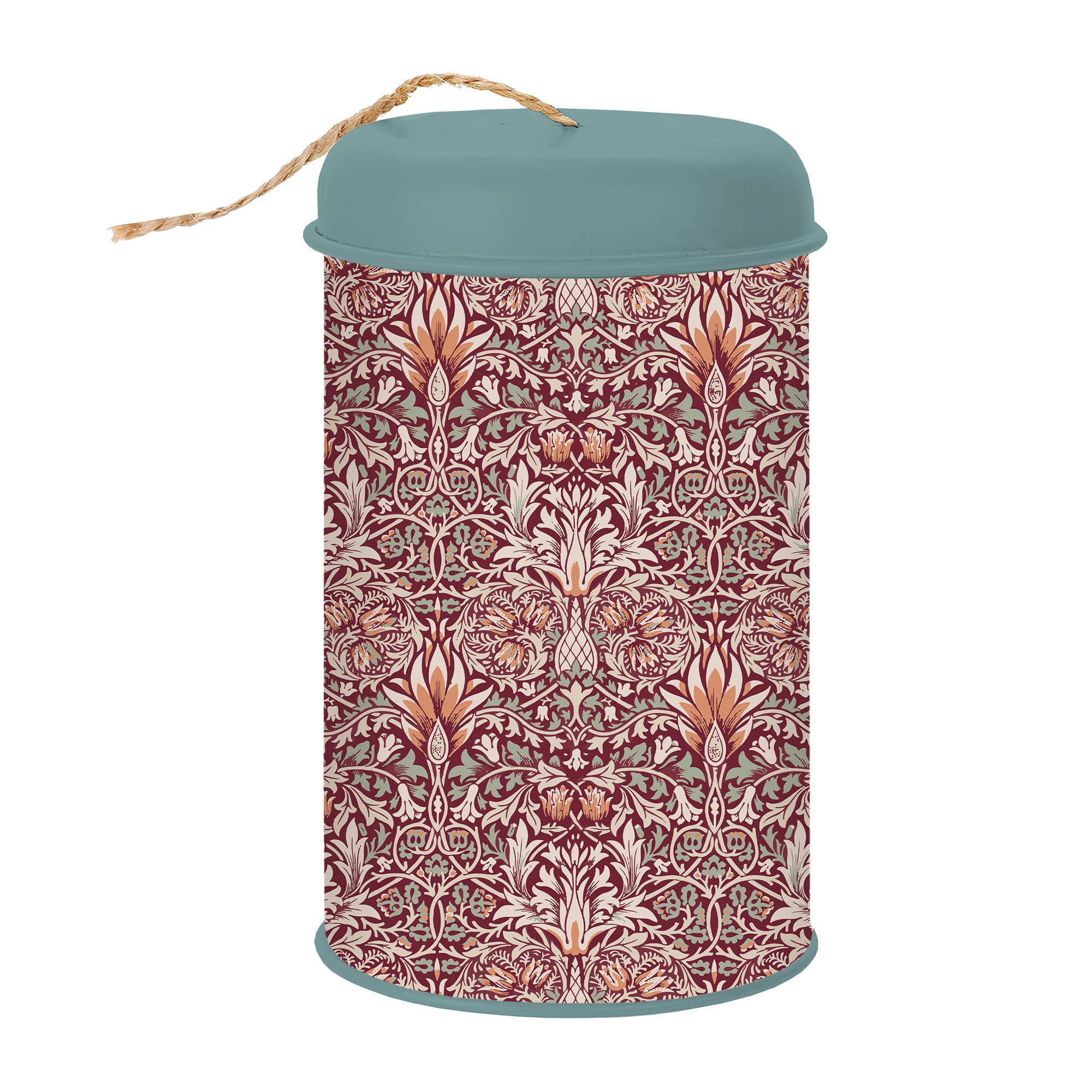 Garden Twine - Orange Grove William Morris Burgundy