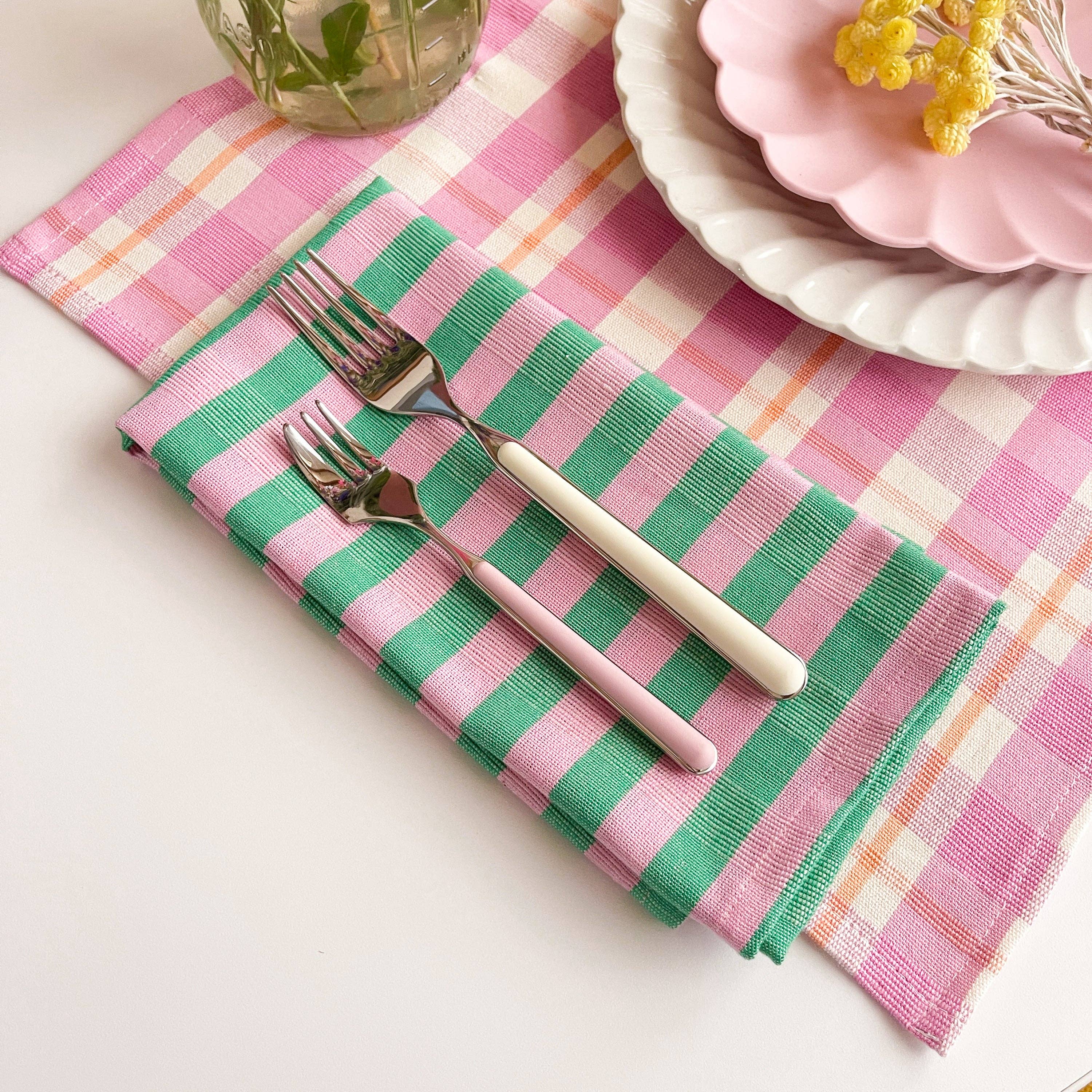 Flora Stripe Napkin