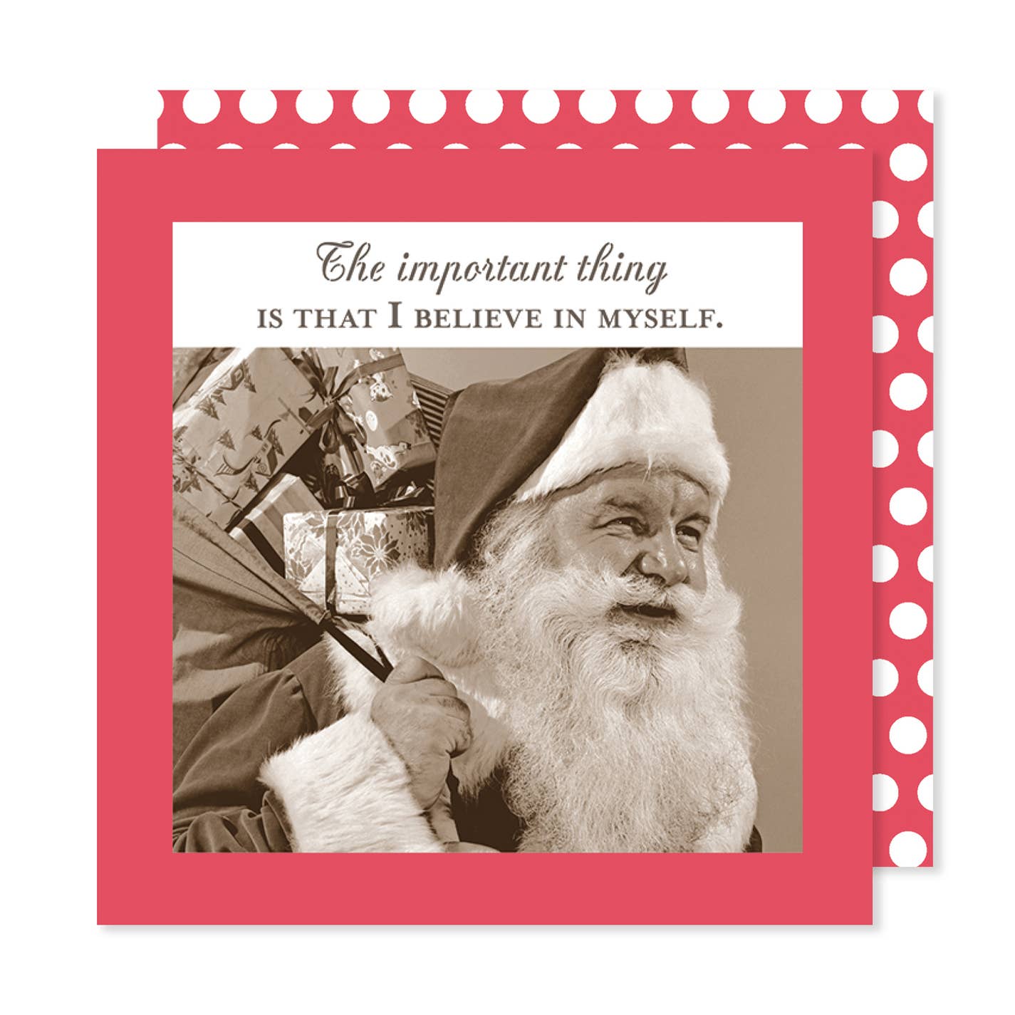 Believe In Myself Holiday Napkin