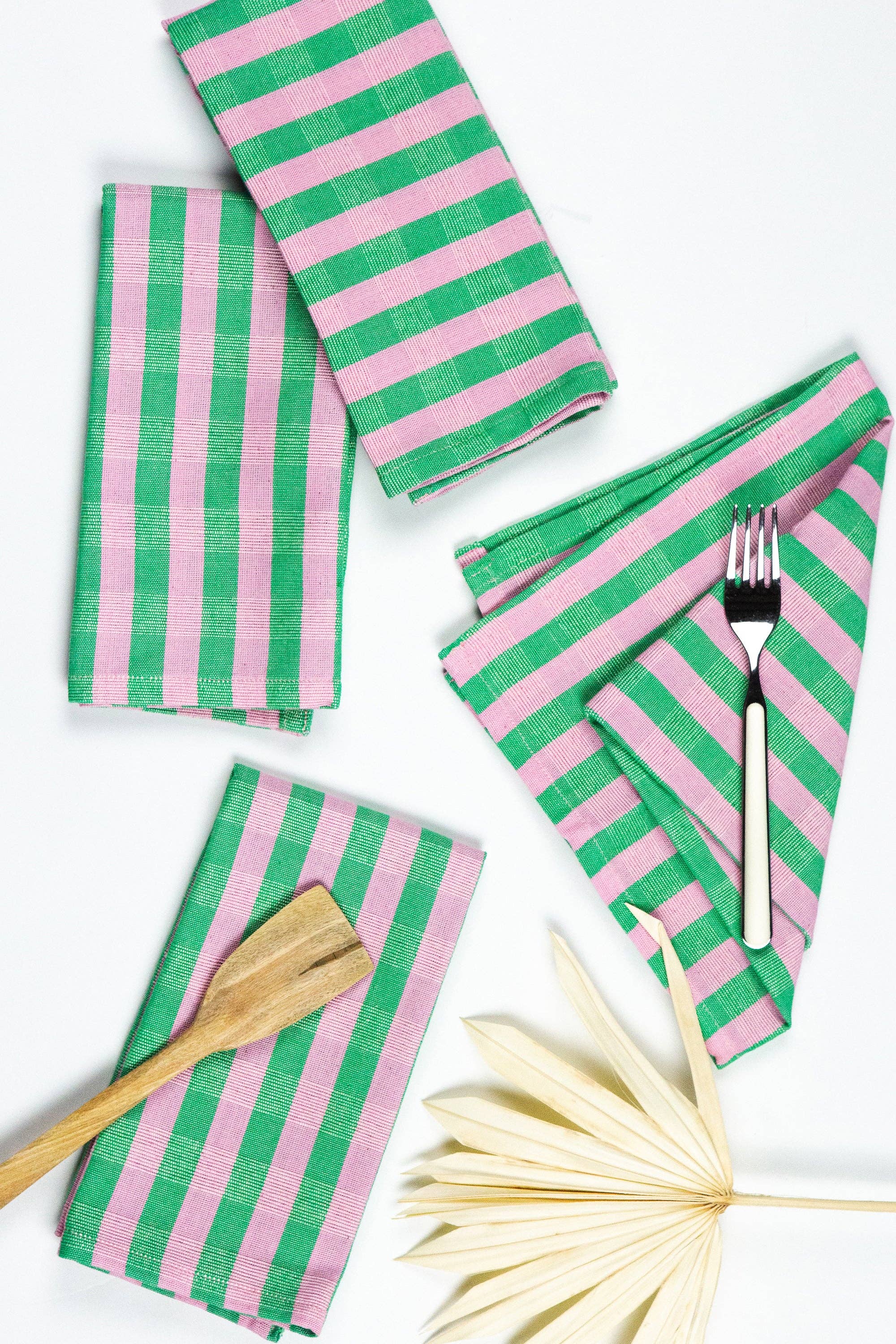 Flora Stripe Napkin