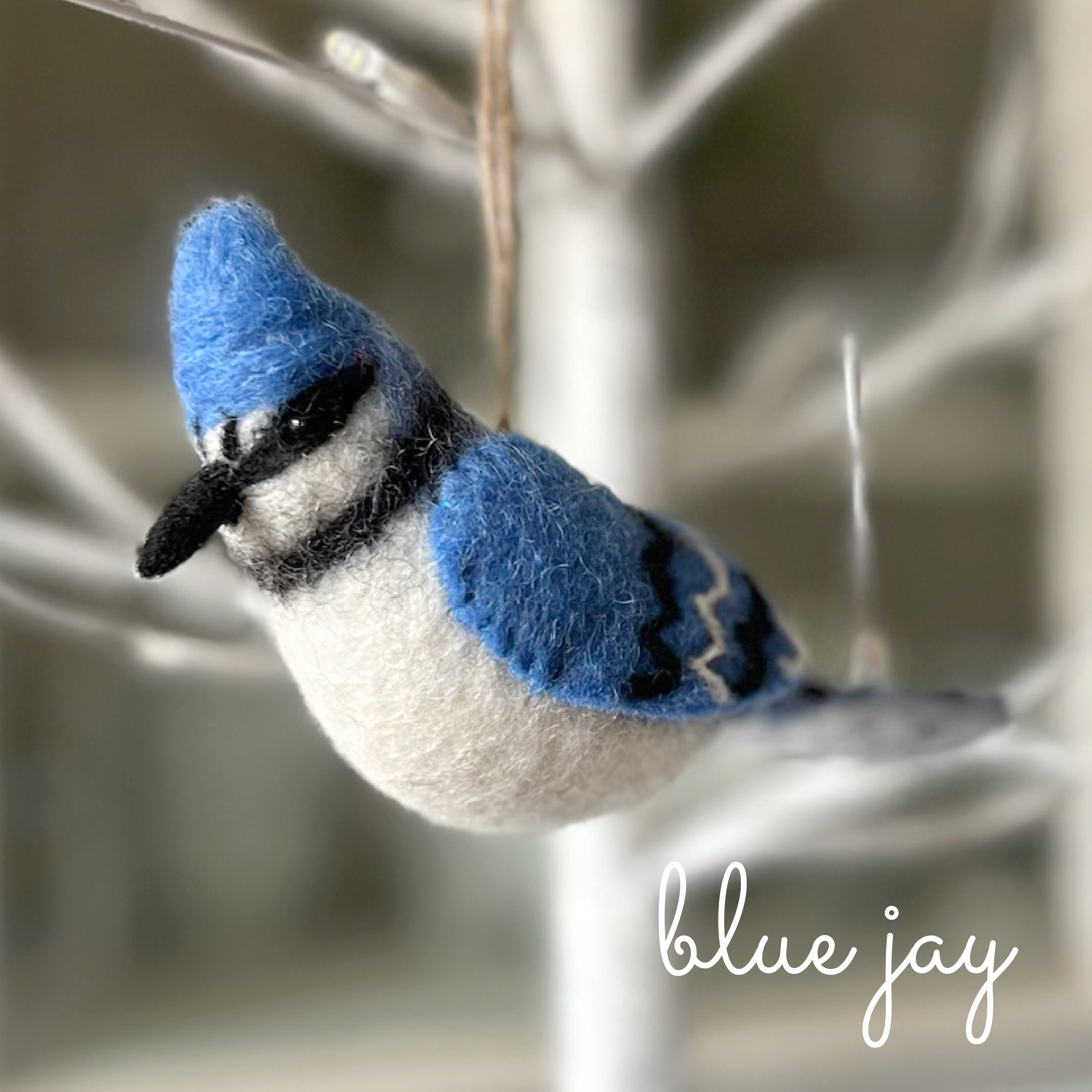 Felt Bird Ornaments