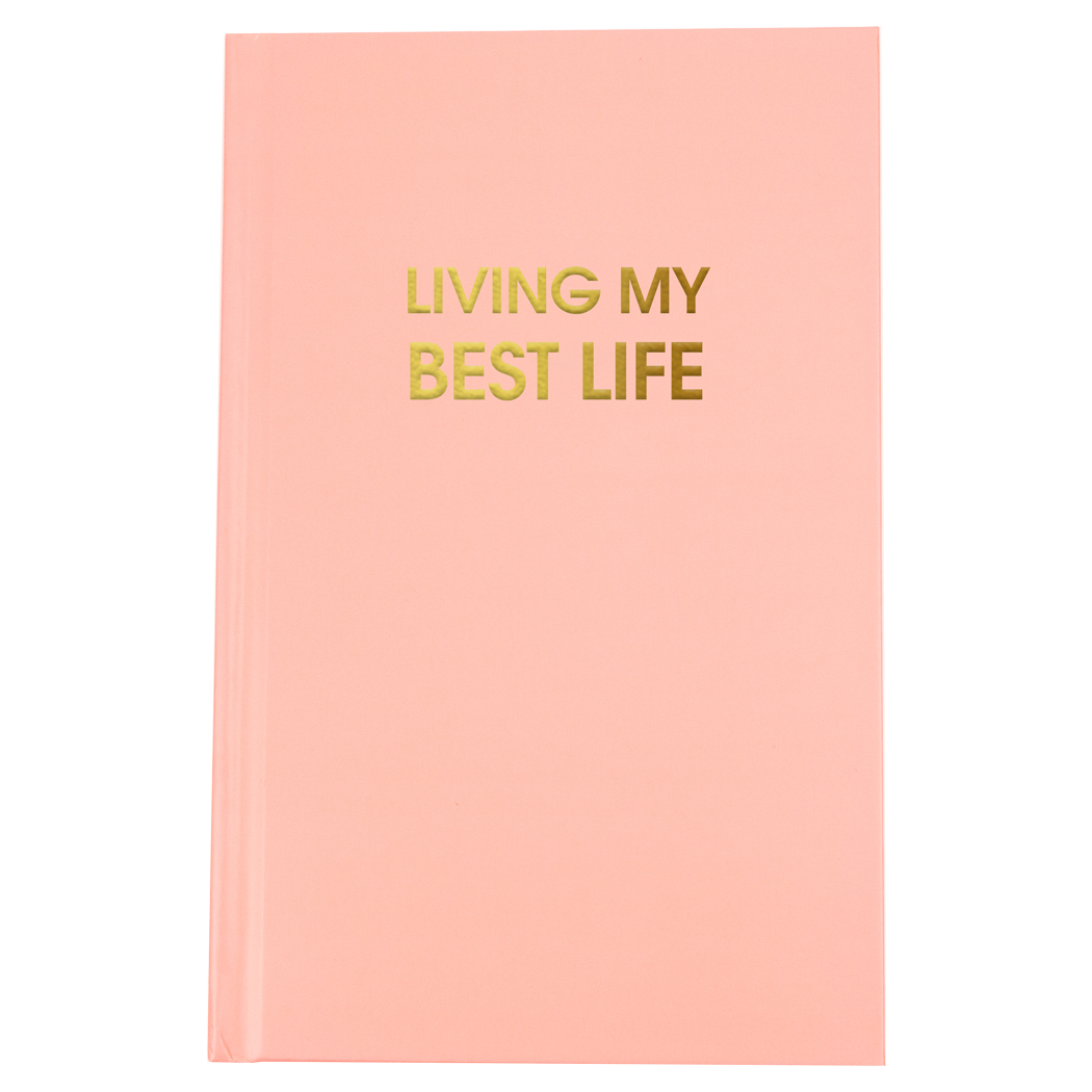 Living My Best Life Journal Bright Hardcover