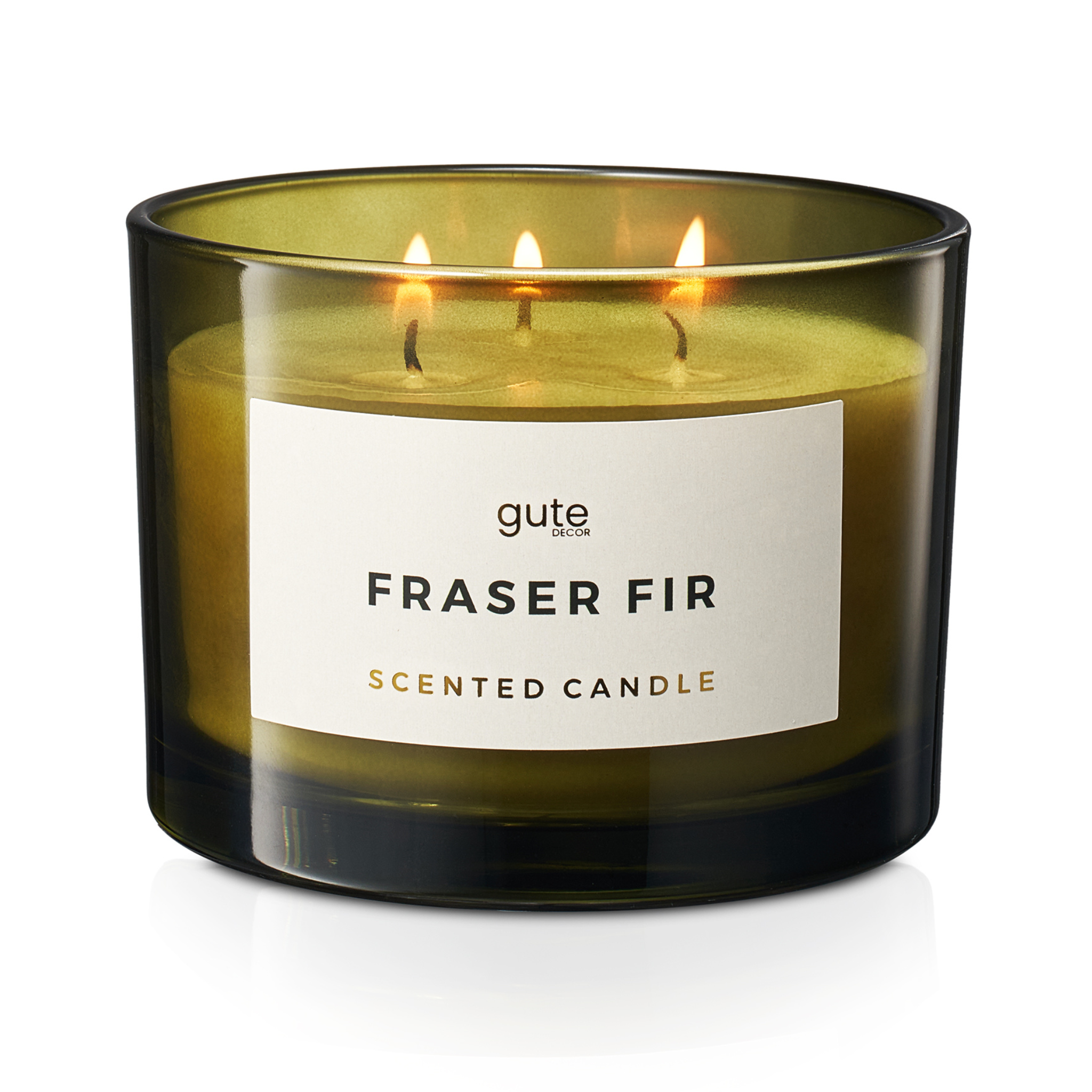 Fir 3-Wick Festive Scented Soy Candle 17oz