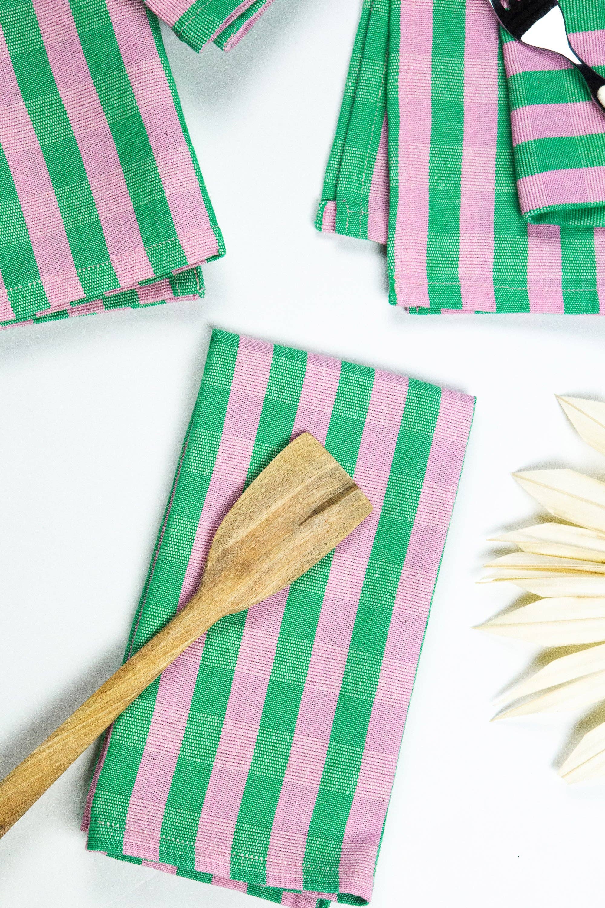 Flora Stripe Napkin