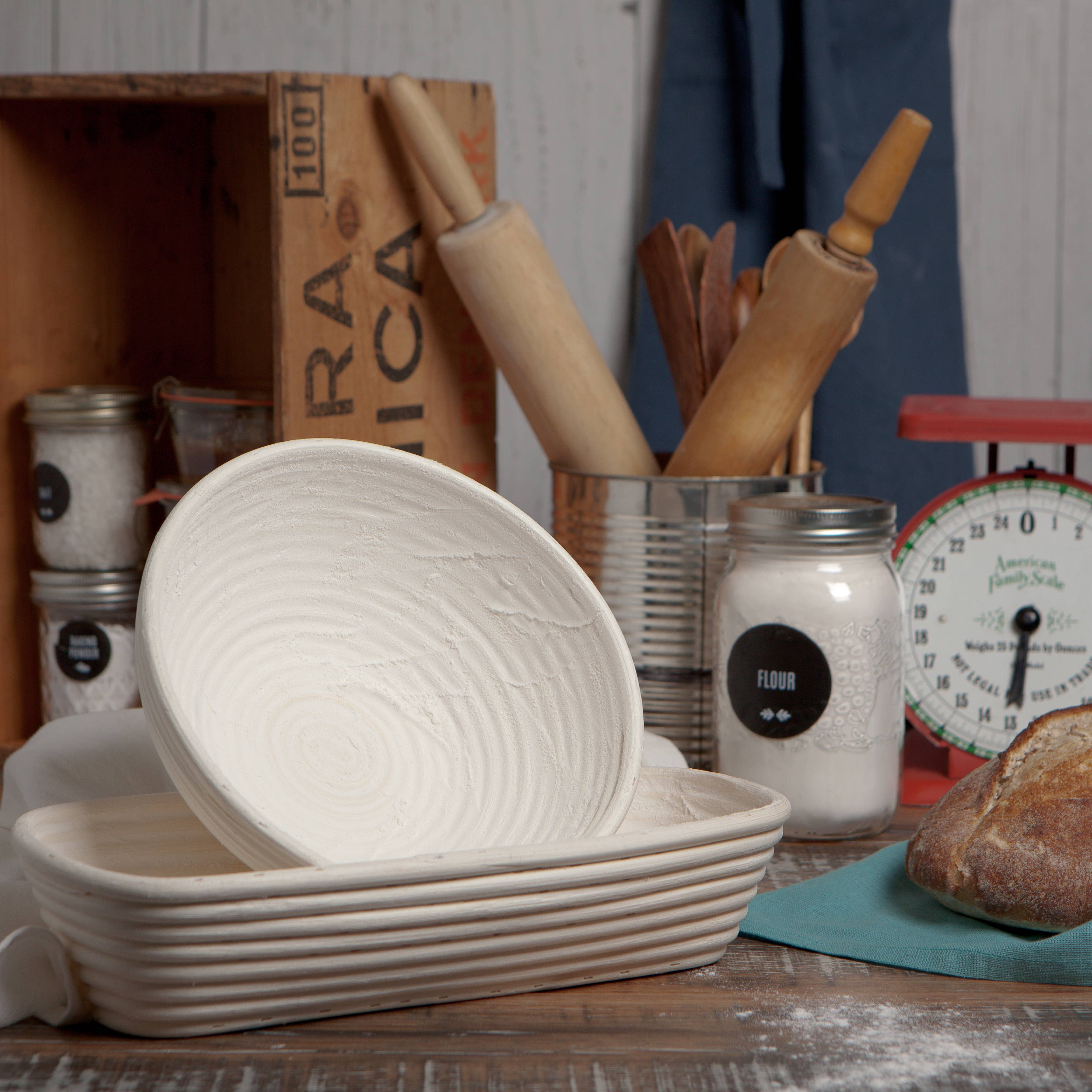 Bread Proofing Basket Round 9 inch