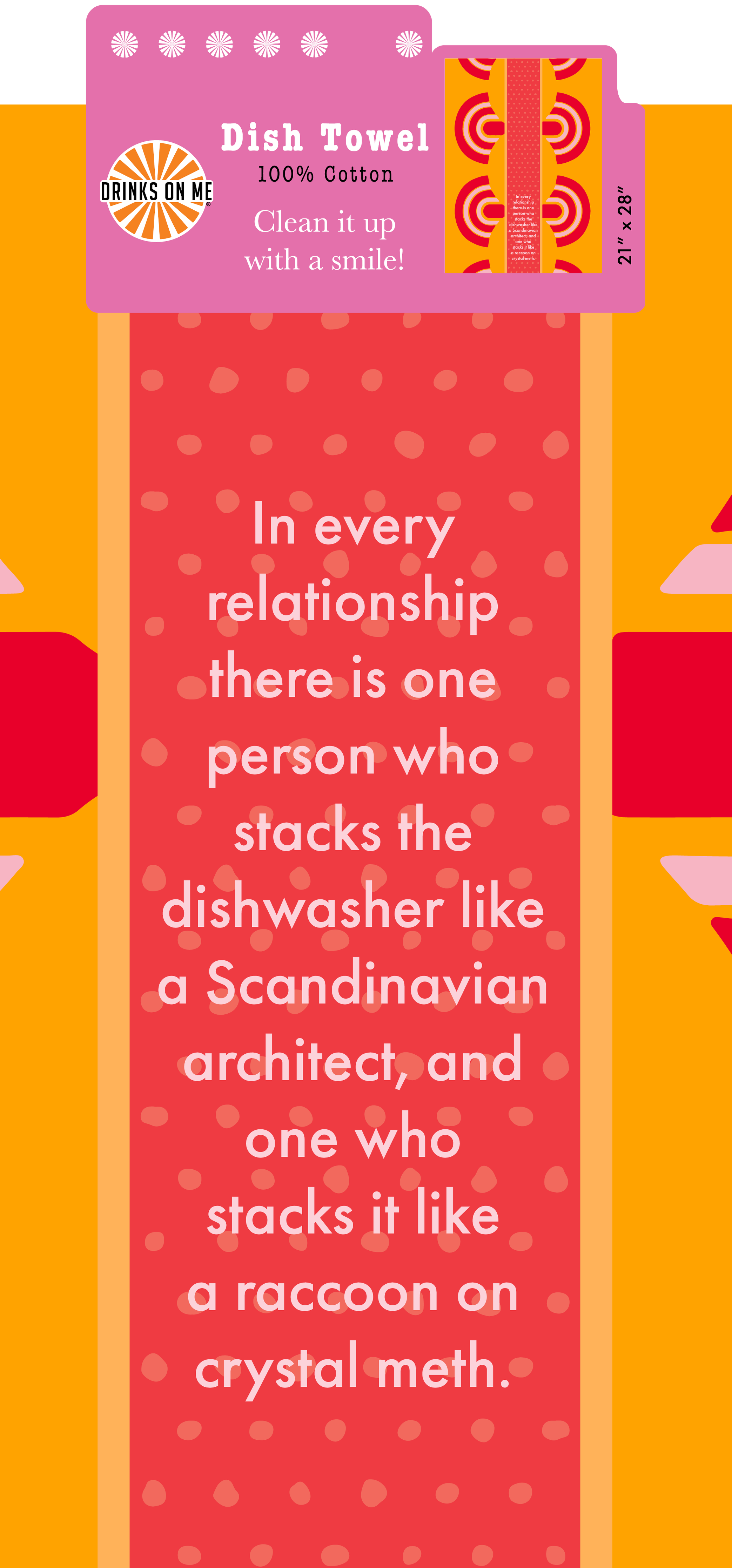 DISH TOWEL: Dishwasher