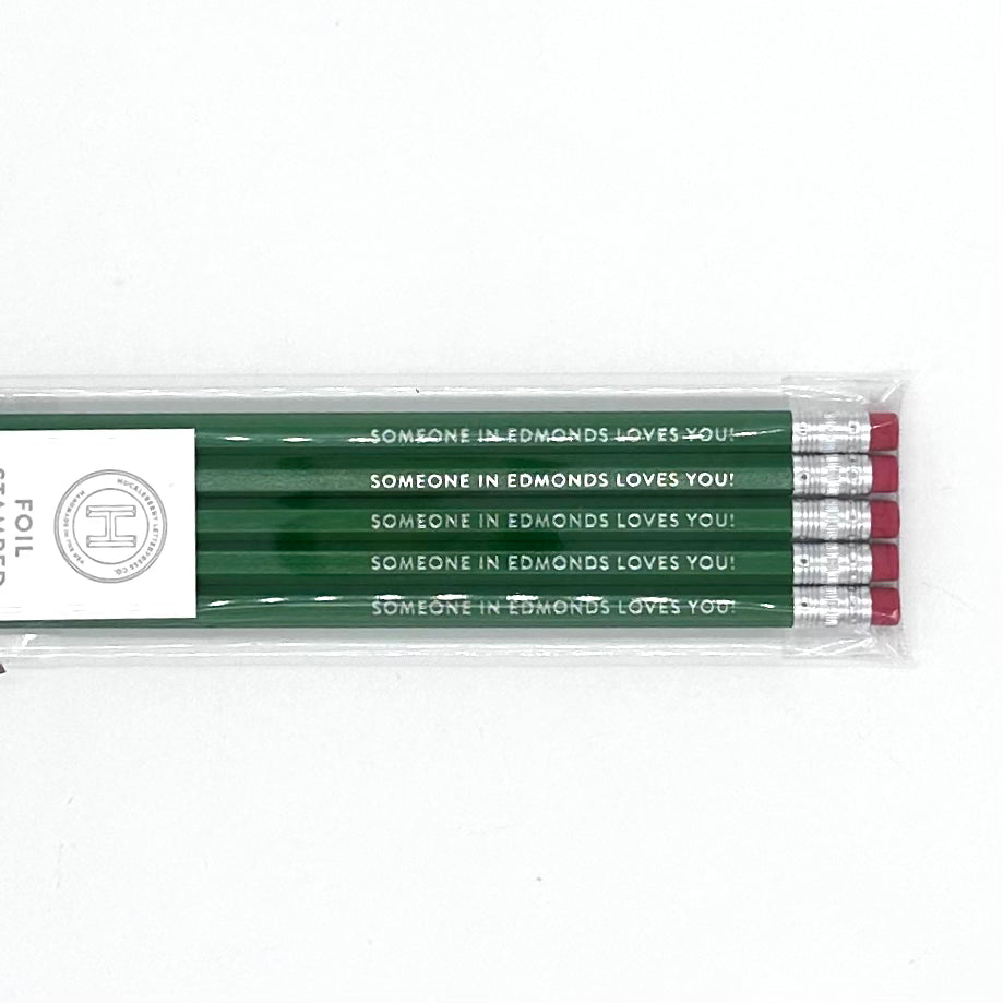 Someone in Edmonds Loves You! - Pencil Pack of 5