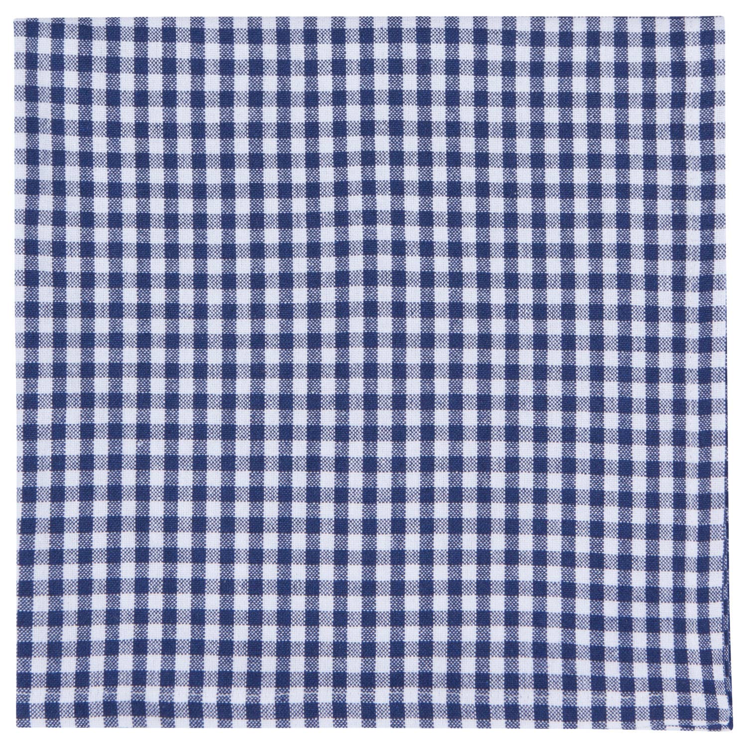 Blue Gingham Napkins- Set of 4