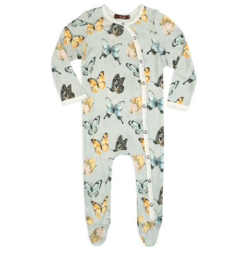 Bamboo Footed Romper 6-9M