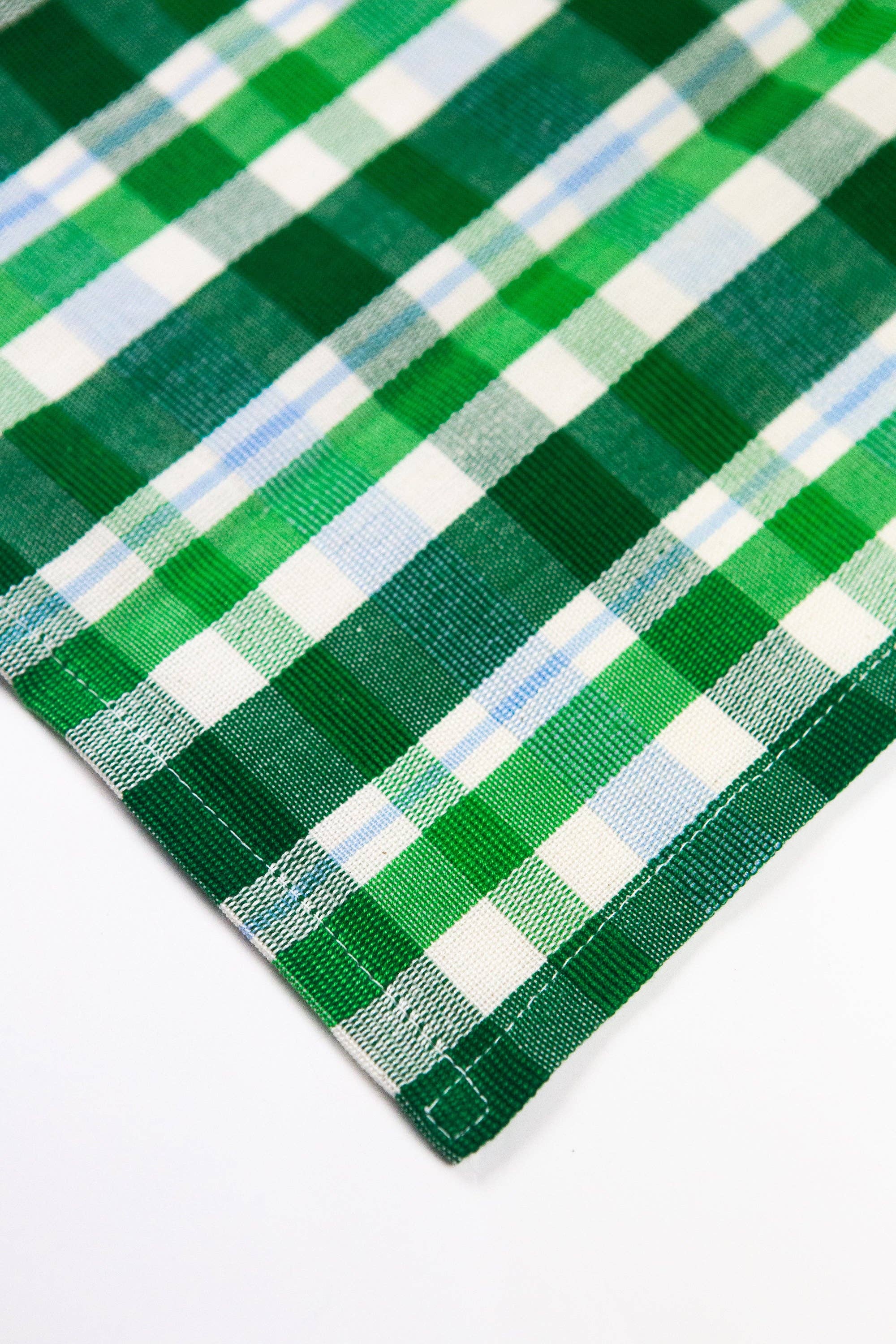 Josefina Plaid Dinner Napkins - Set of 4