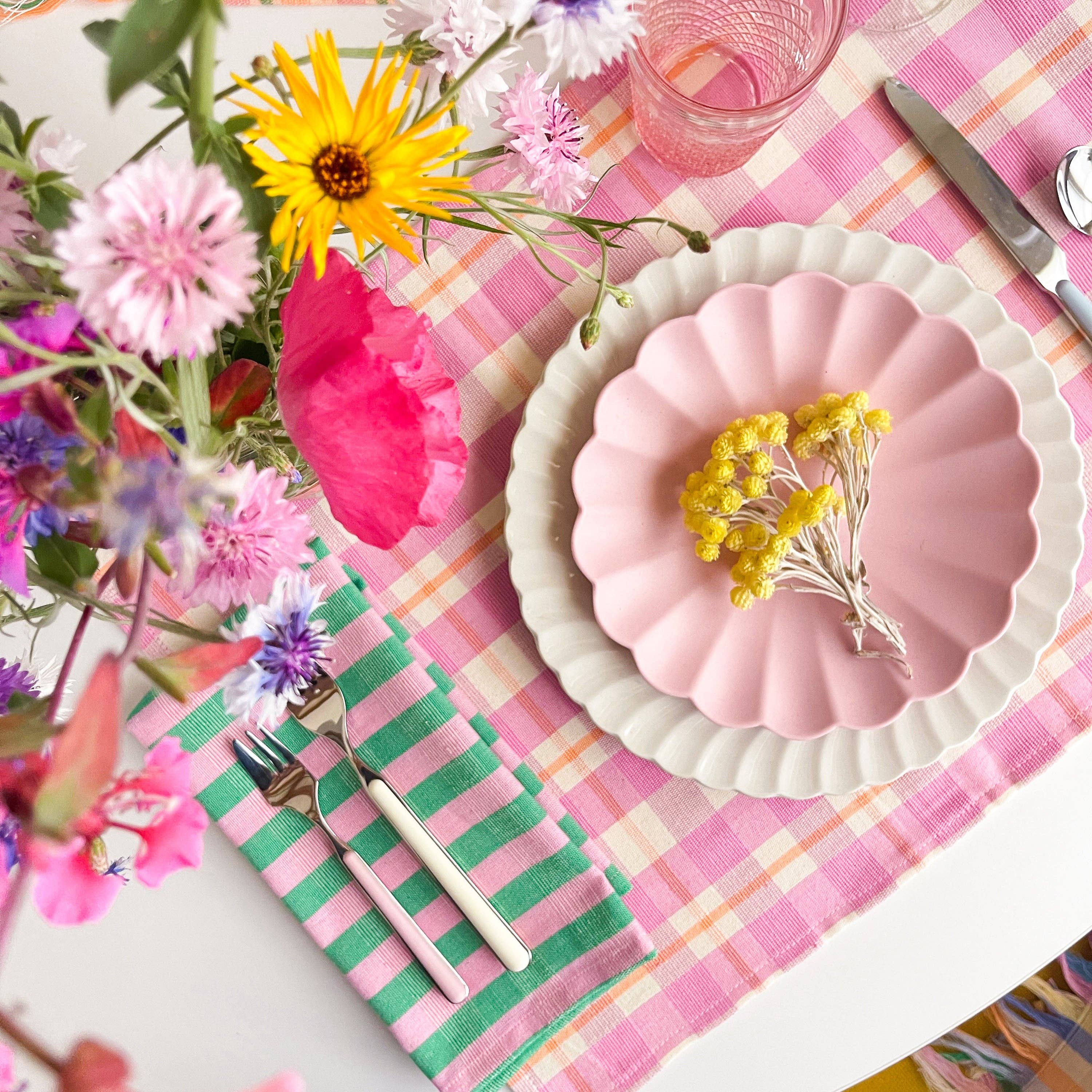 Flora Stripe Napkin