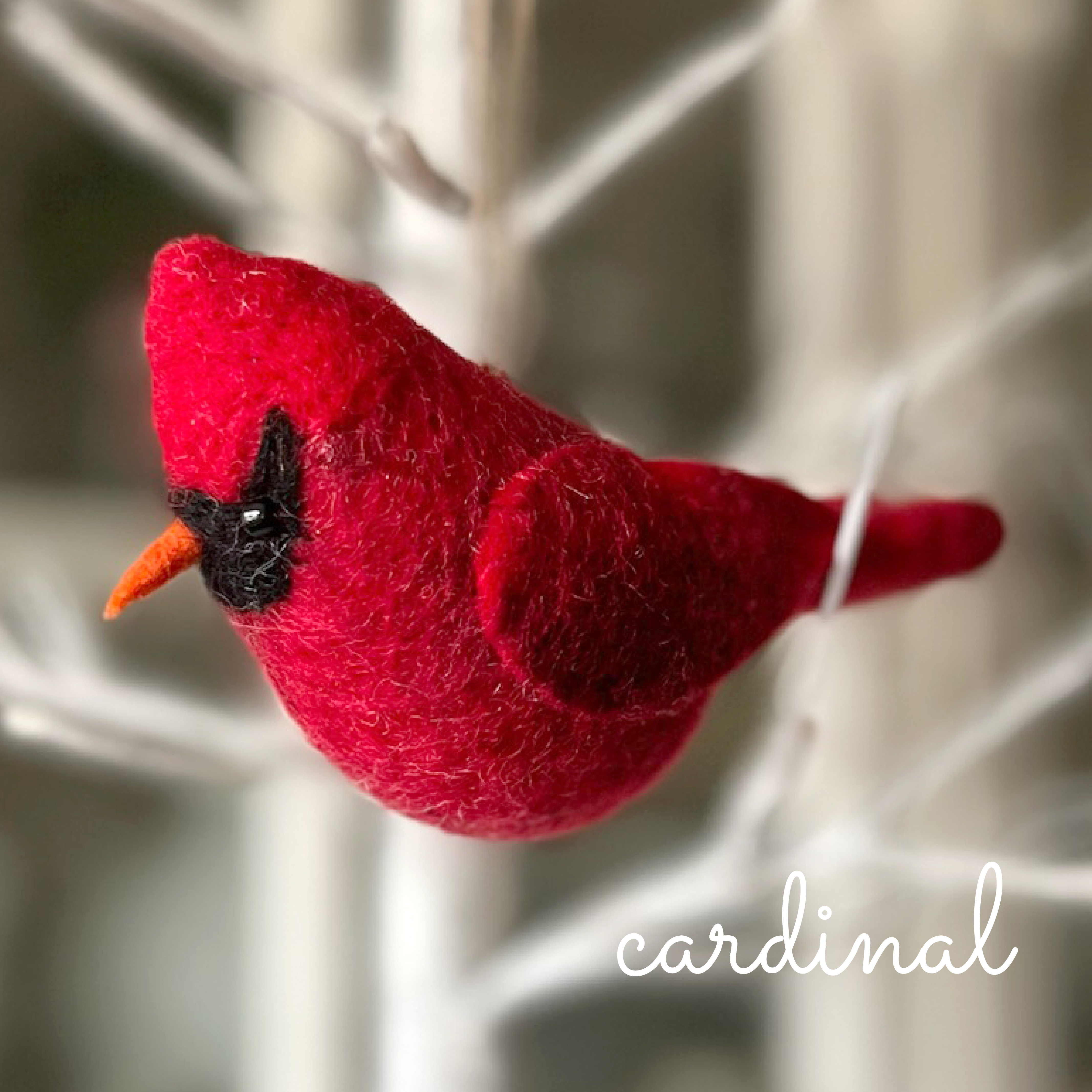 Felt Bird Ornaments