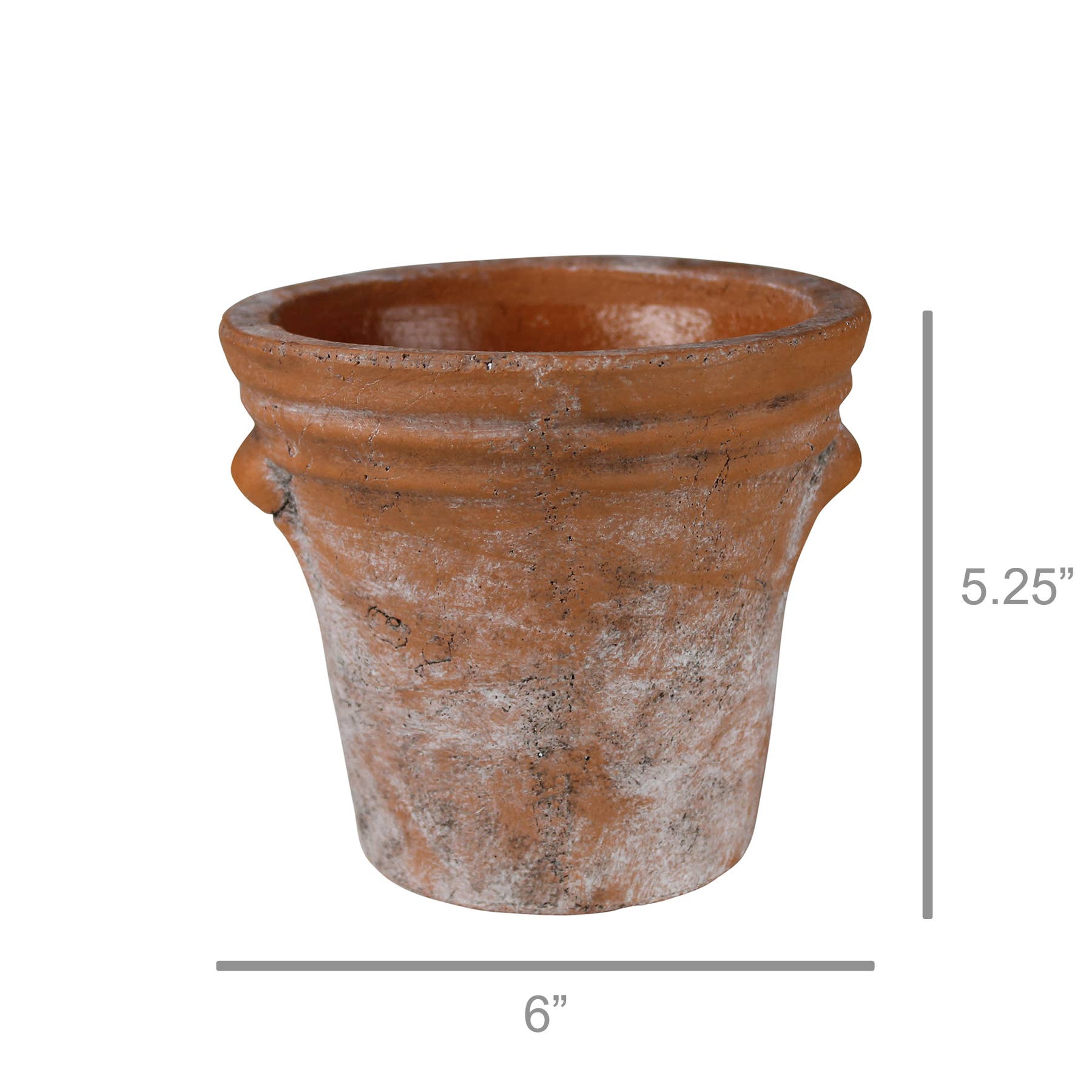 Tresco Rustic Pot, Cement