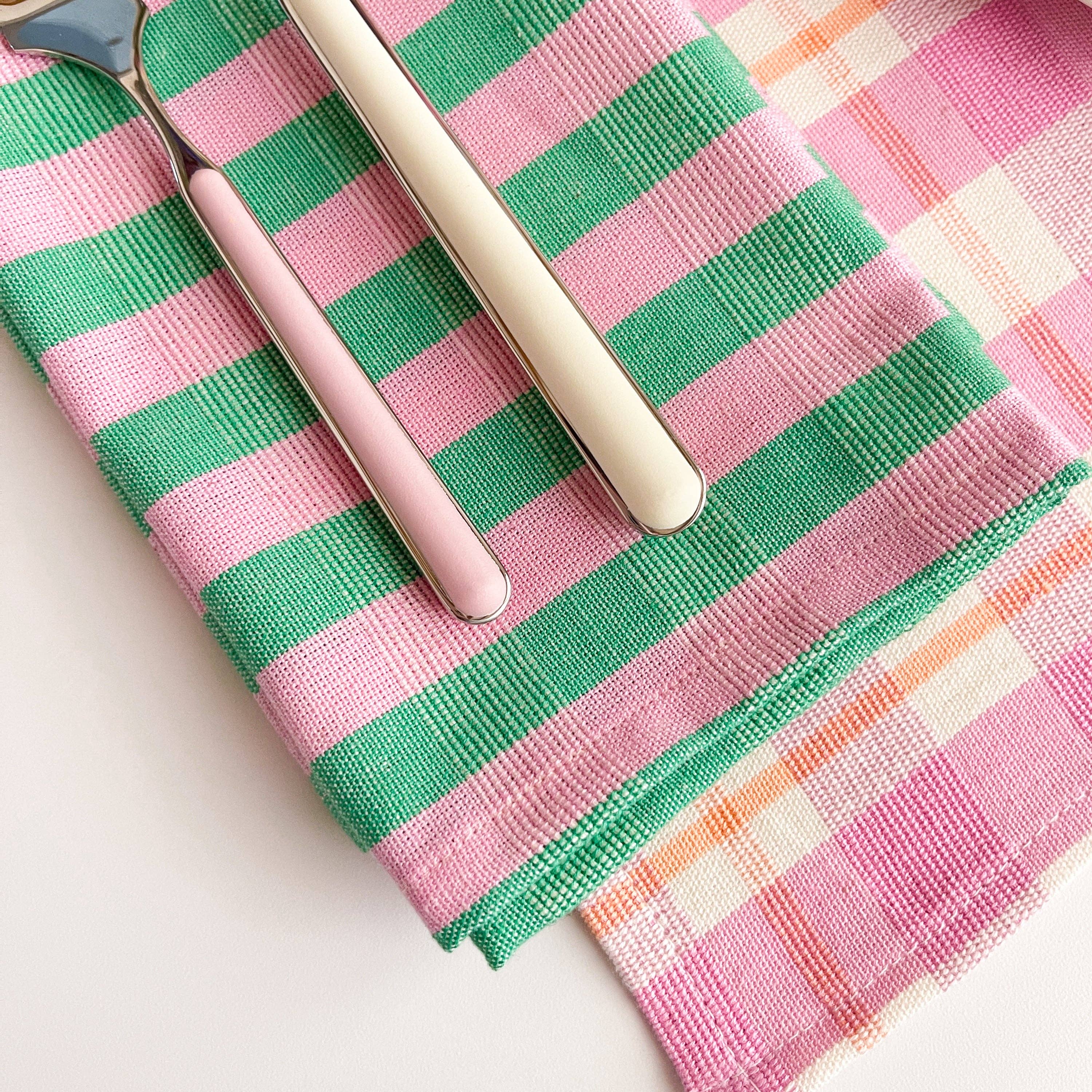 Flora Stripe Napkin