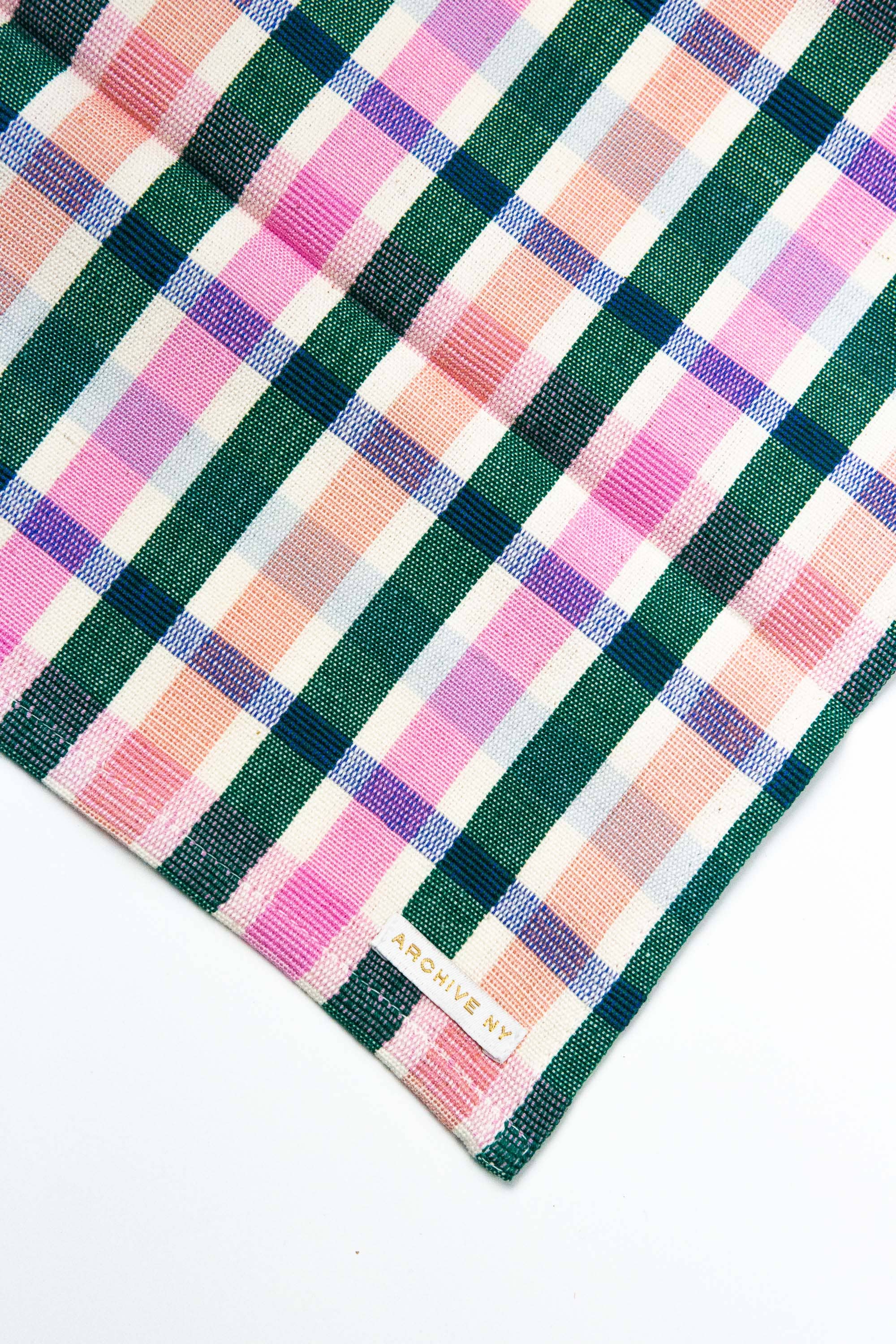 Lola Plaid Dinner Napkin