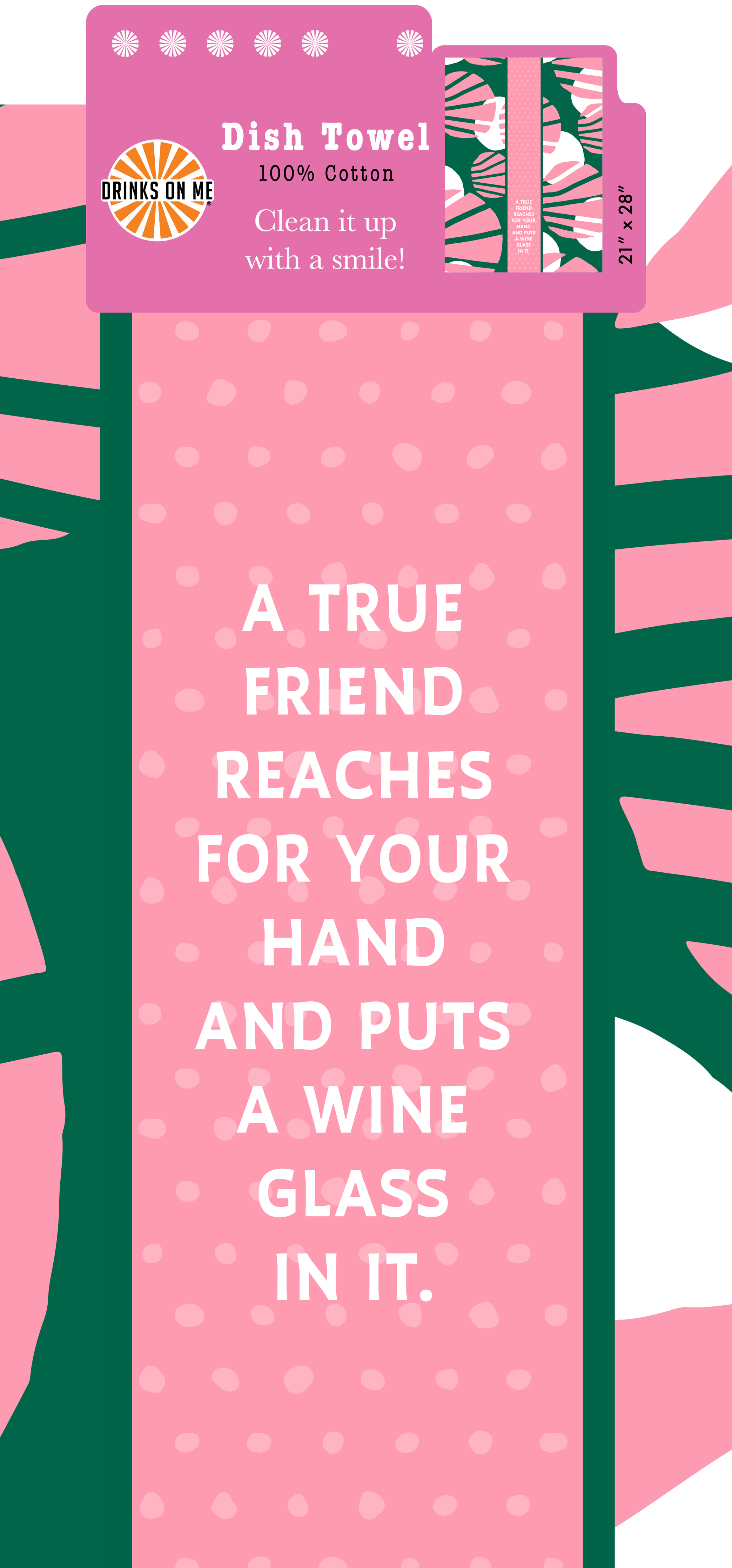 DISH TOWEL: True Friend