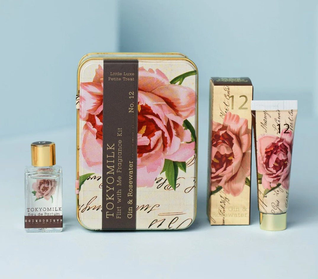 Gin & Rosewater flirt with me fragrance kit