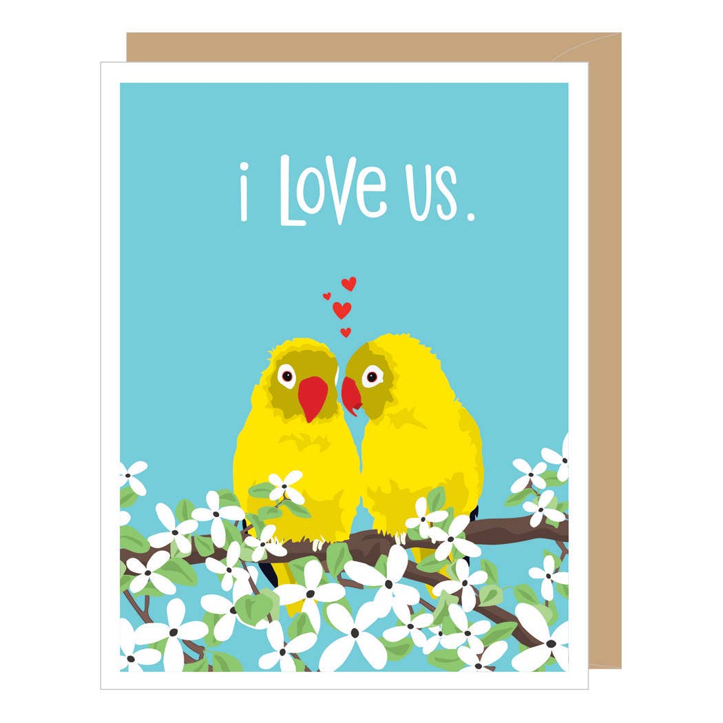 Love Birds Love Card