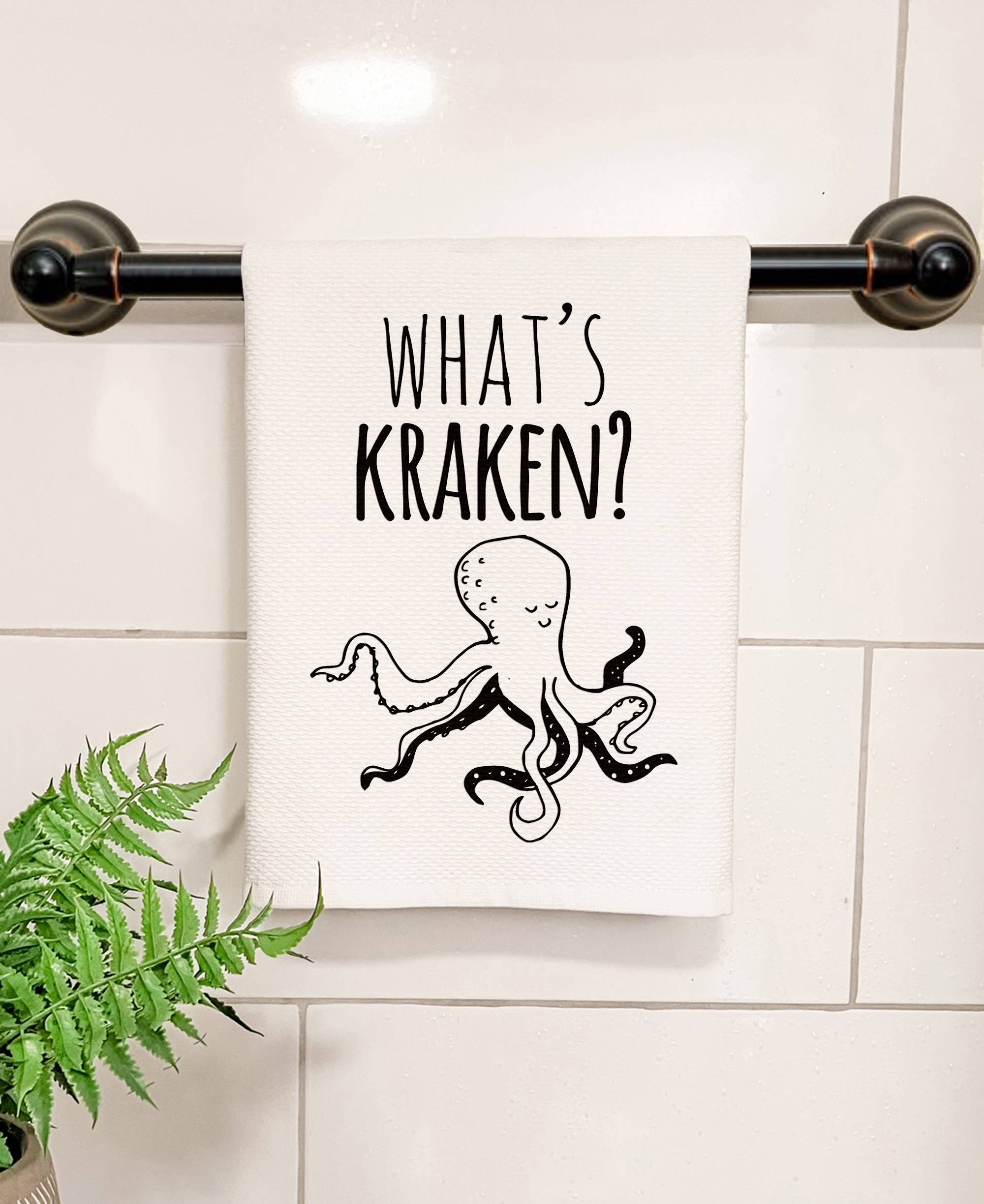 What's Kraken - Hand Towel