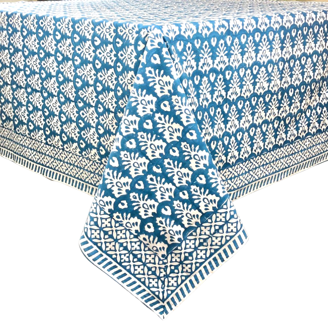 Luka Blue Tablecloth