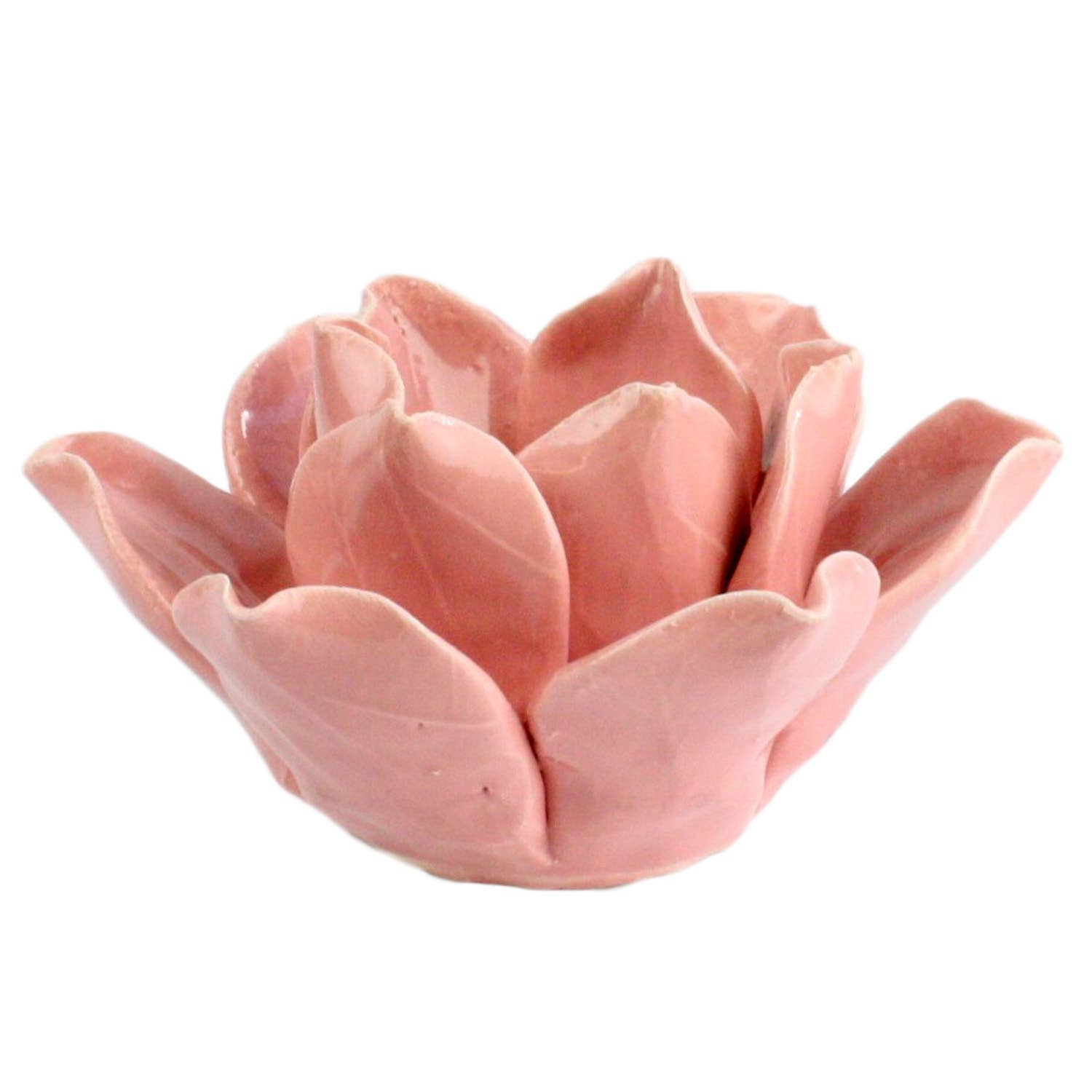 Lotus Tea Light Holder - Pink