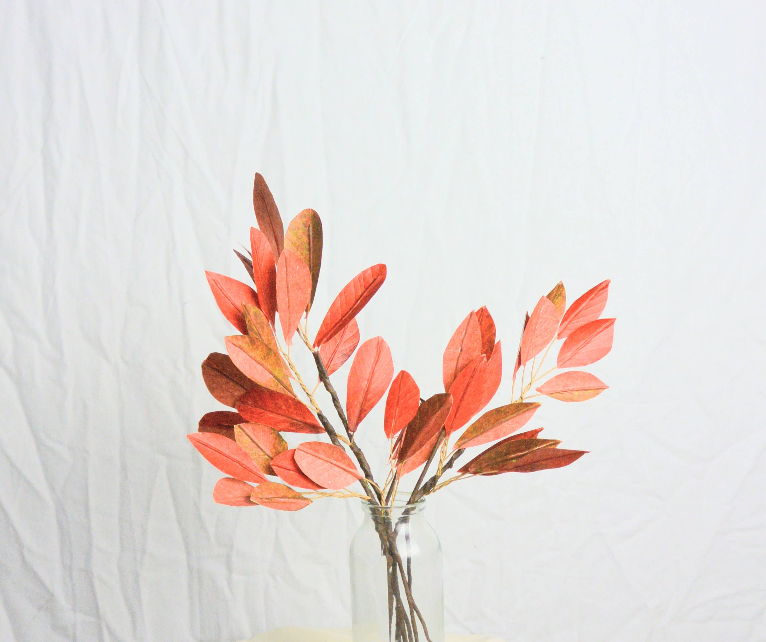 Paper Fall Leaves, Artificial Fall Florals