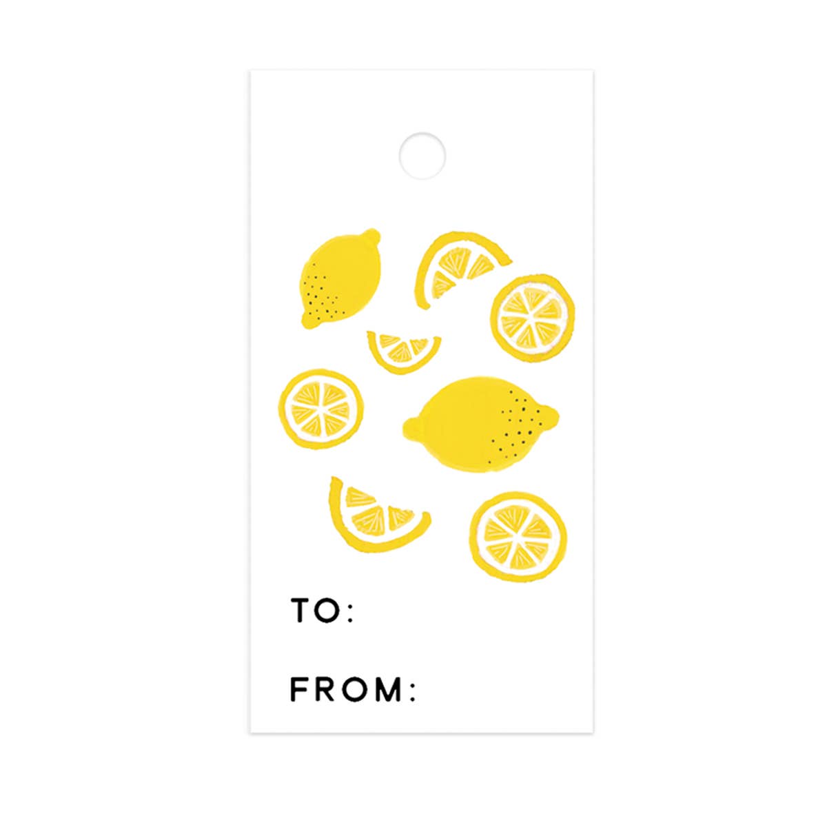 Lemon Gift Tag | Set of 10