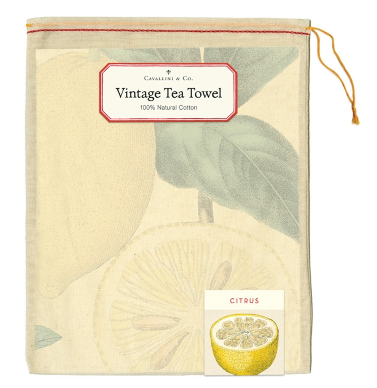 Tea Towel - Lemon