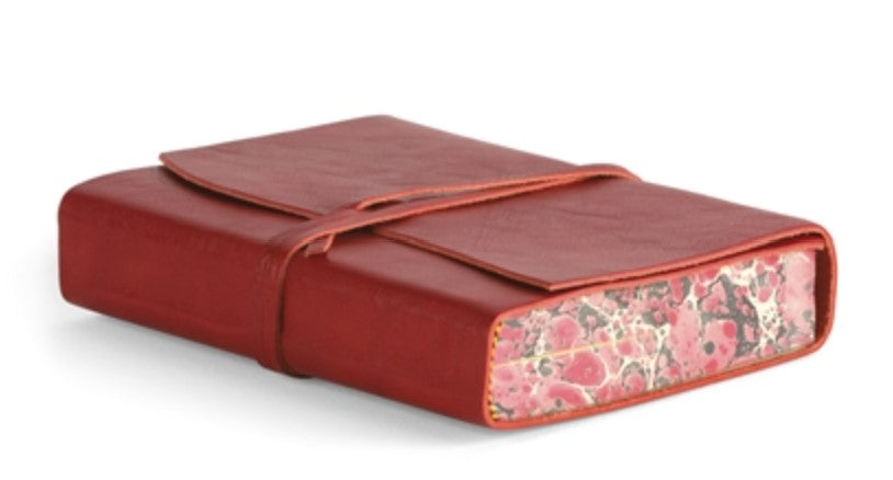 Roma Lussa Red Leather Journal