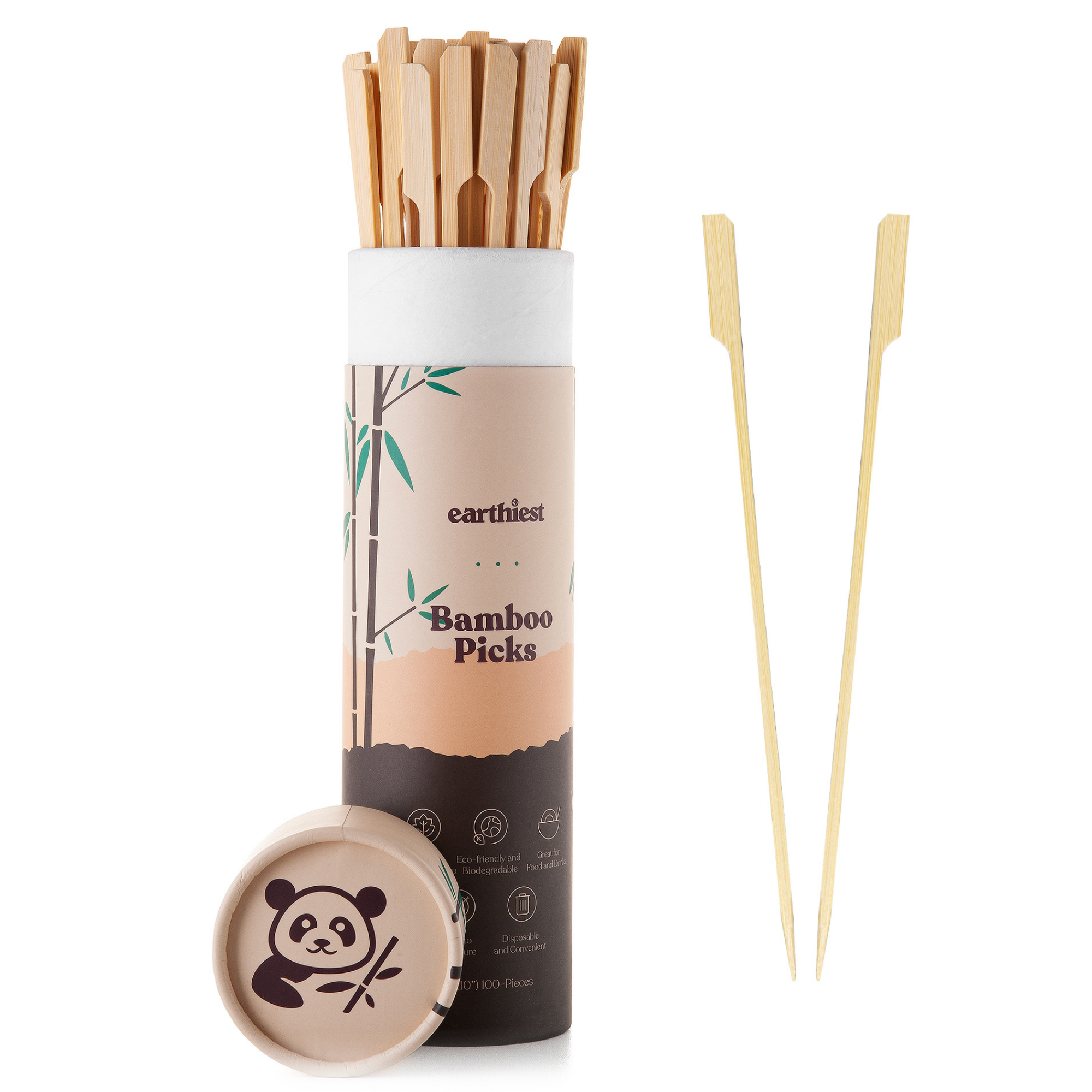 Bamboo Picks Food Appetizer Toothpicks – 10 Inch