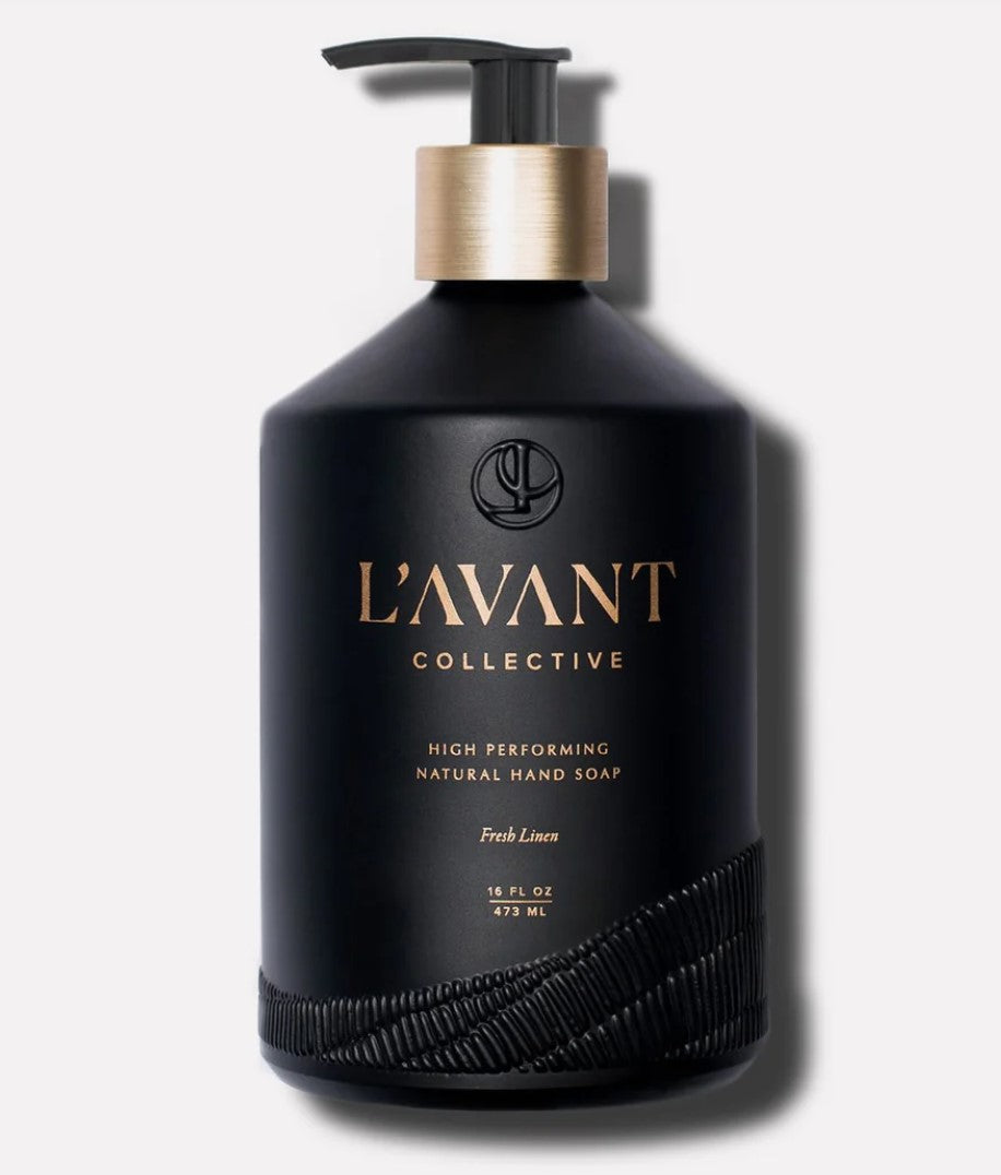 Natural Hand Soap (Glass Bottle)  - Fresh Linen